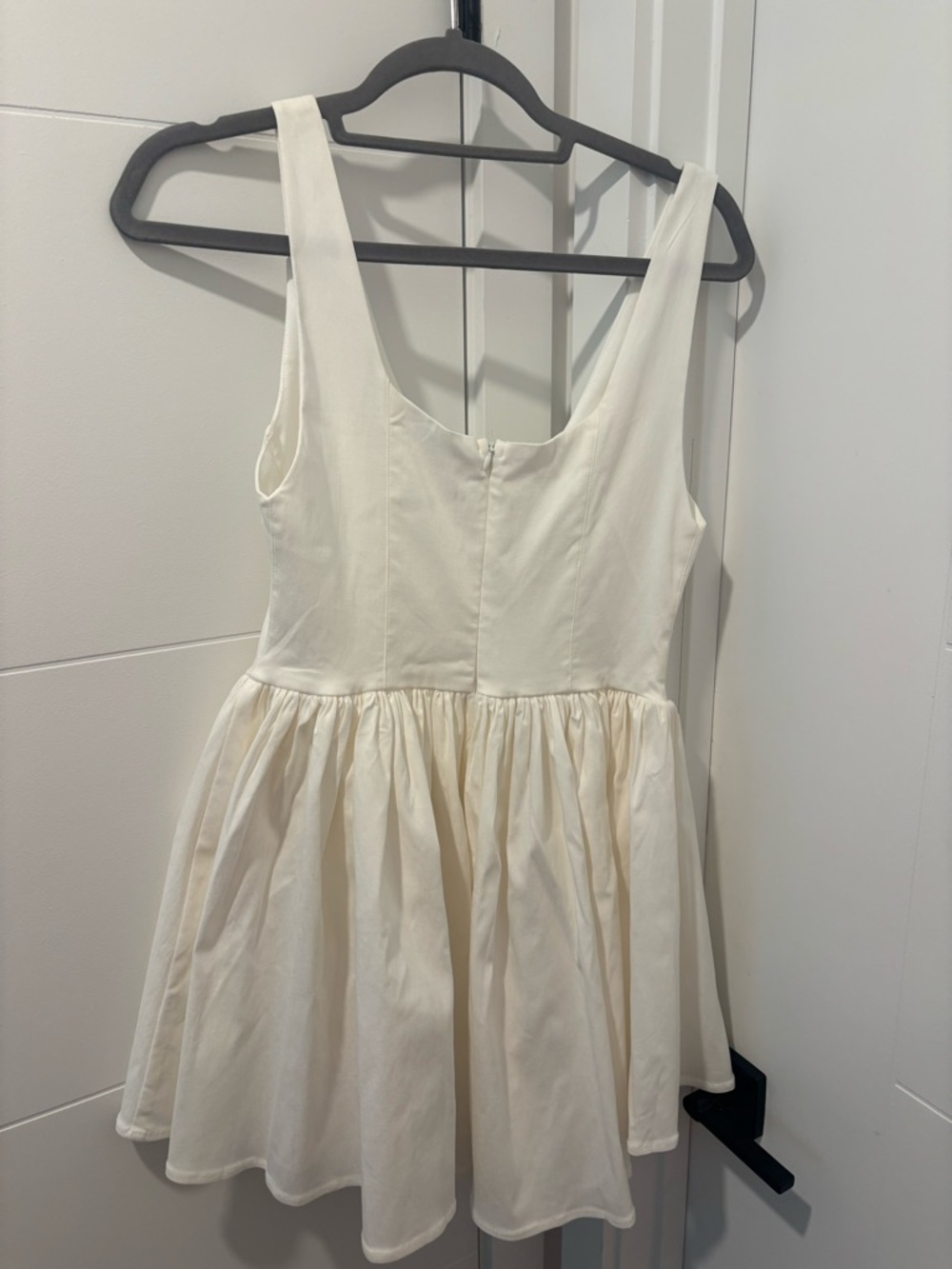 12th Tribe Cream Mini Dress - Picture 2 of 2
